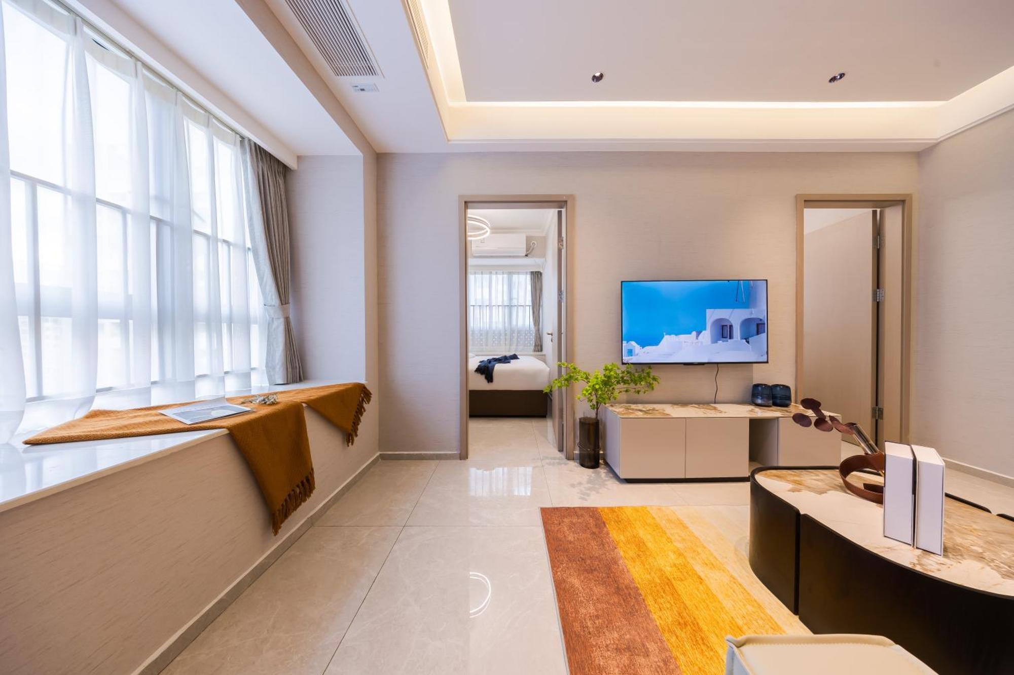 XI Ke Executive Apartment - Shenzhen Futian Exhibition Center Exterior foto