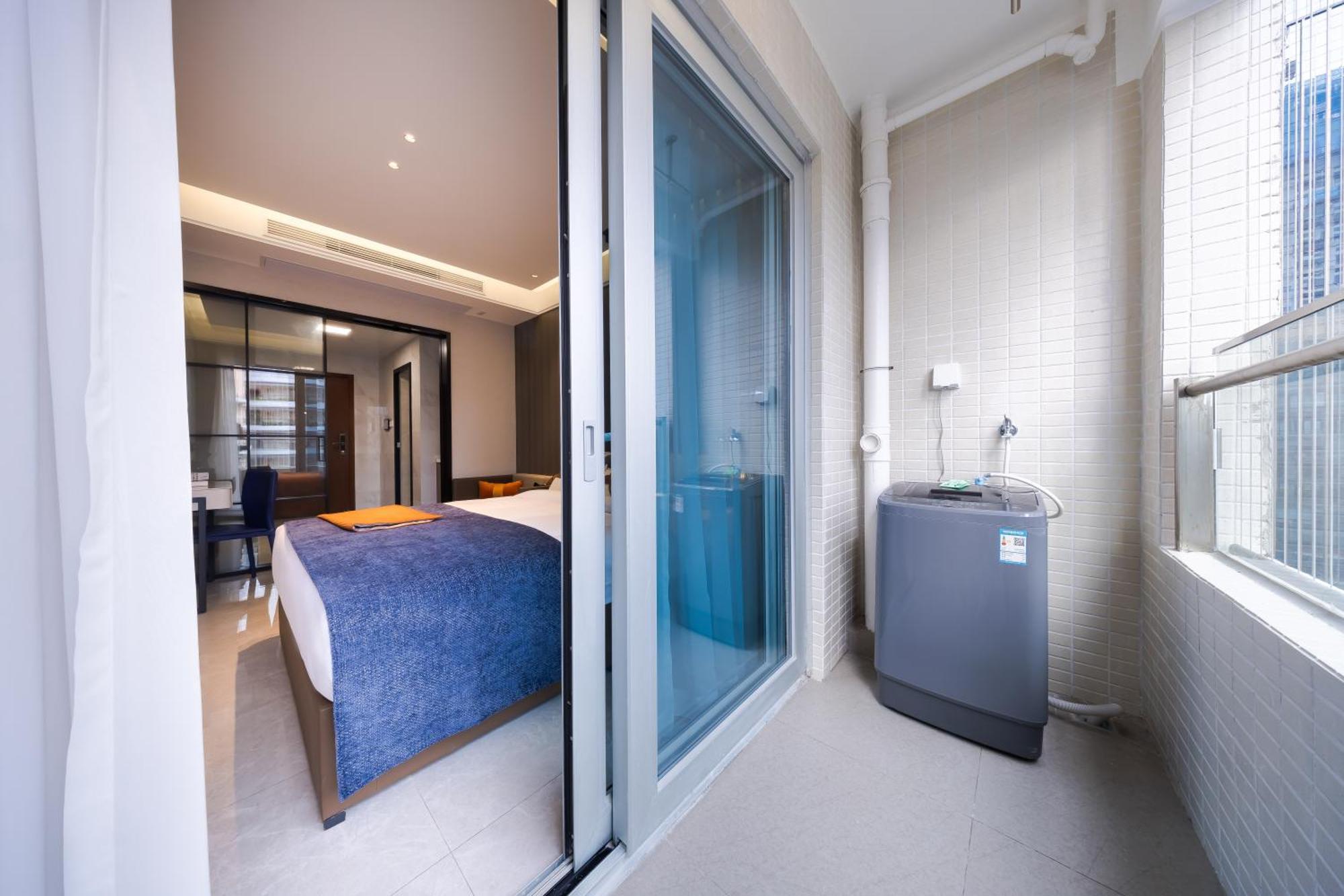XI Ke Executive Apartment - Shenzhen Futian Exhibition Center Exterior foto